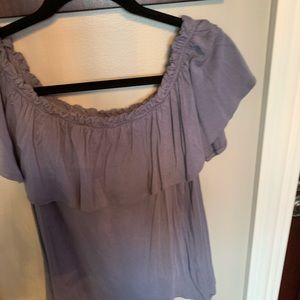 ABERCROMBIE off the shoulder top